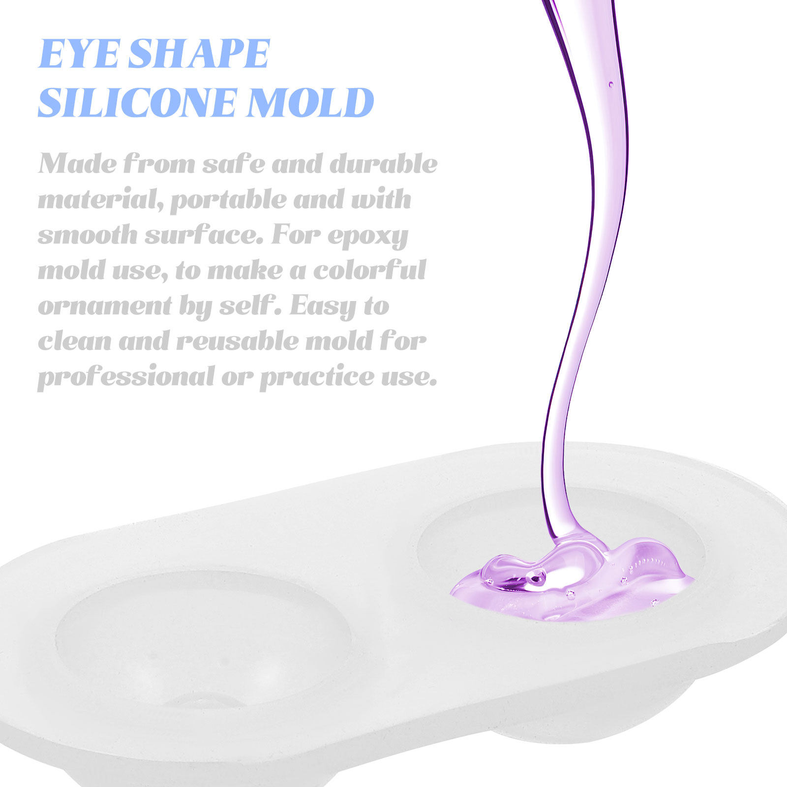 5Pcs Eyeball Mold for DIY Resi - Resin Jewelry Kit recensione e prezzo