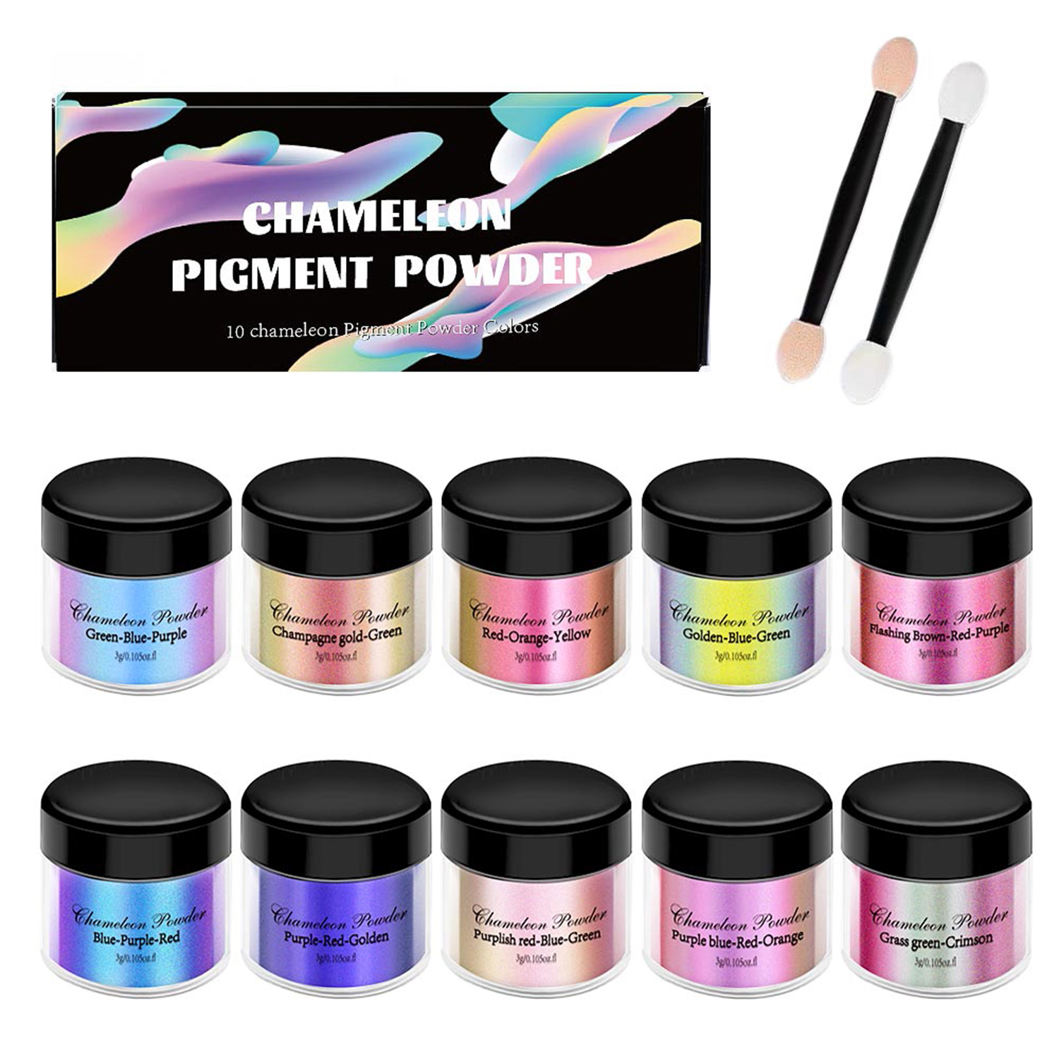 10/20pcs Mirror Chameleons Pig - Resin Pigment Set recensione e prezzo