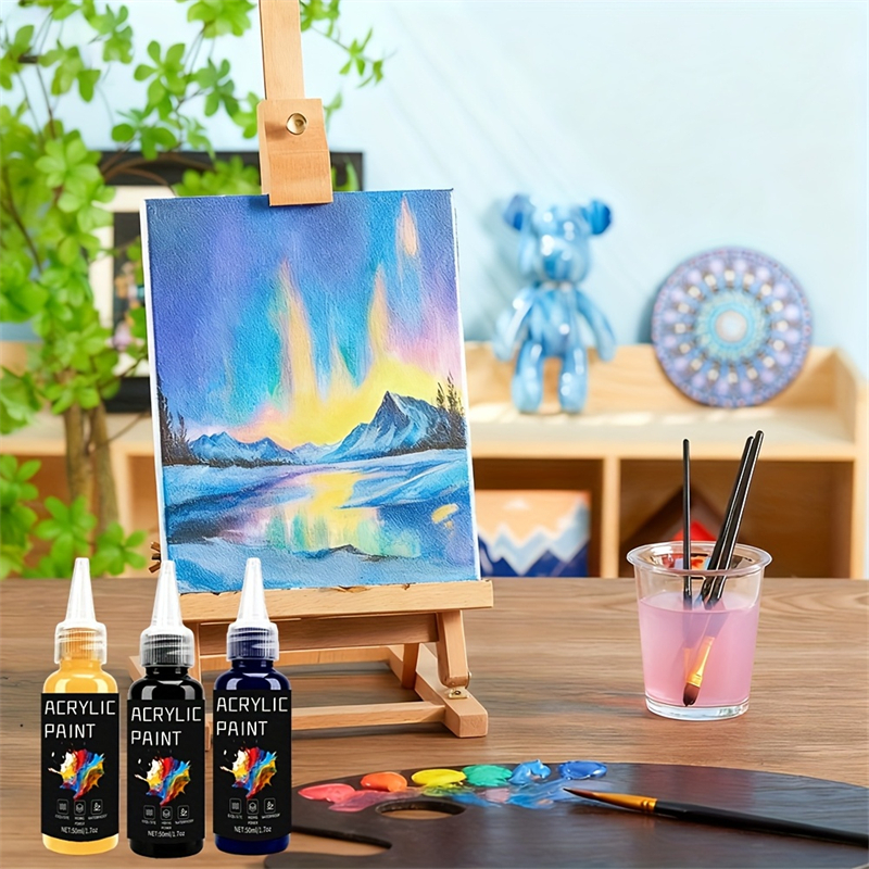 Acrylic Paint Set 6 Colors 50m - Resin Pigment Set recensione e prezzo