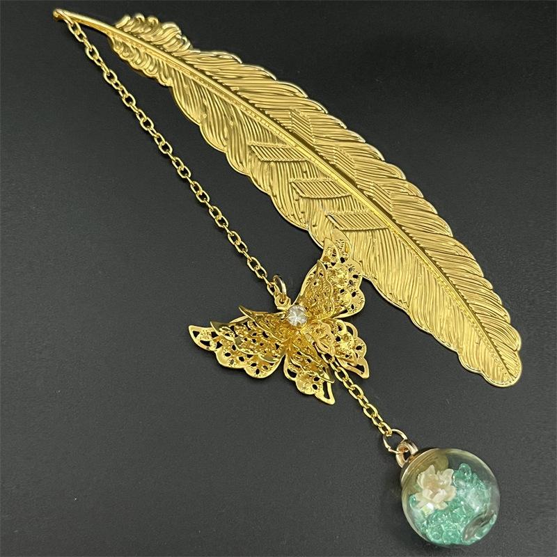 1PC Metal Bookmark Creative Im - Dried Flower Bulk recensione e prezzo
