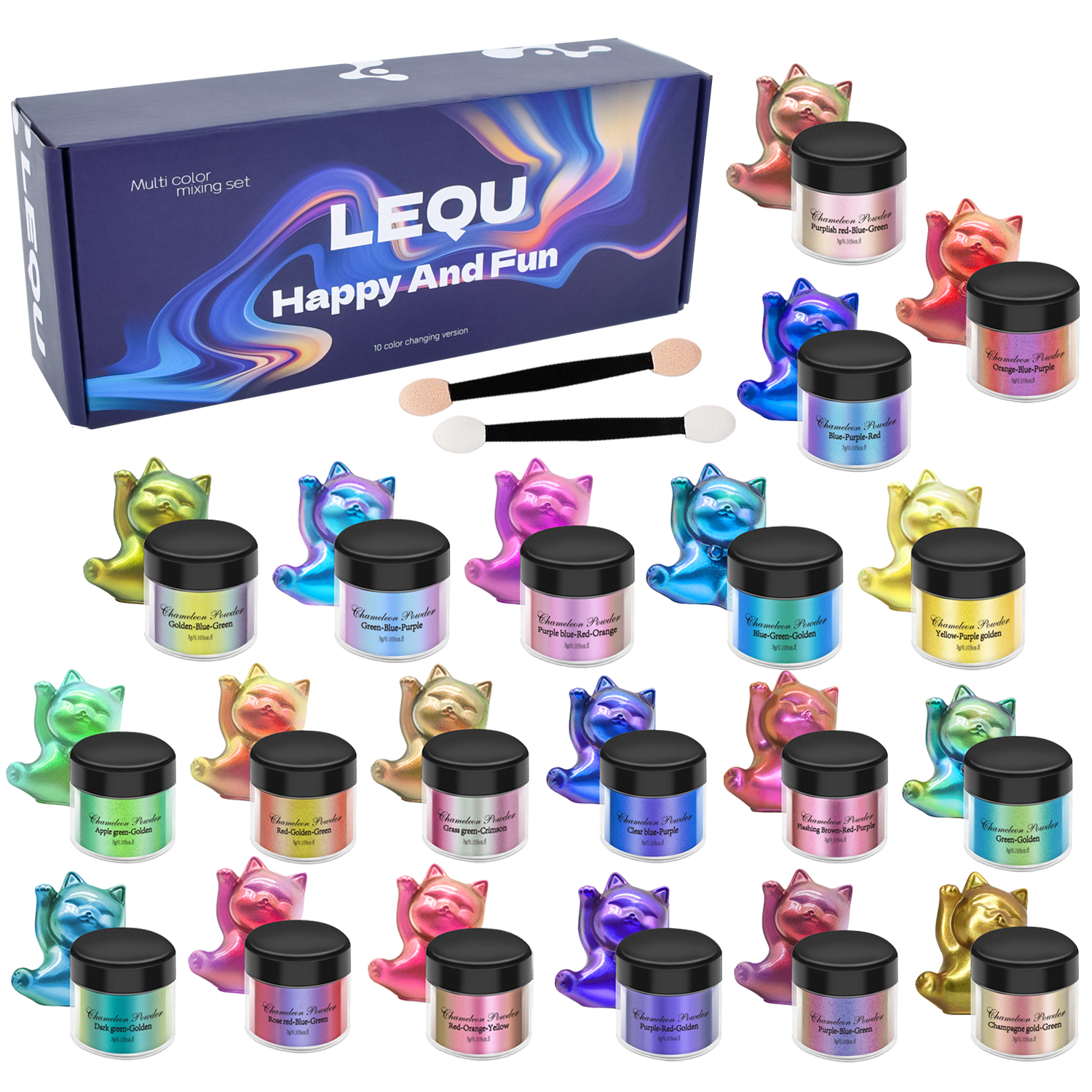 1 Set Chameleon Powder Nail Ch - Resin Glitter Pack recensione e prezzo