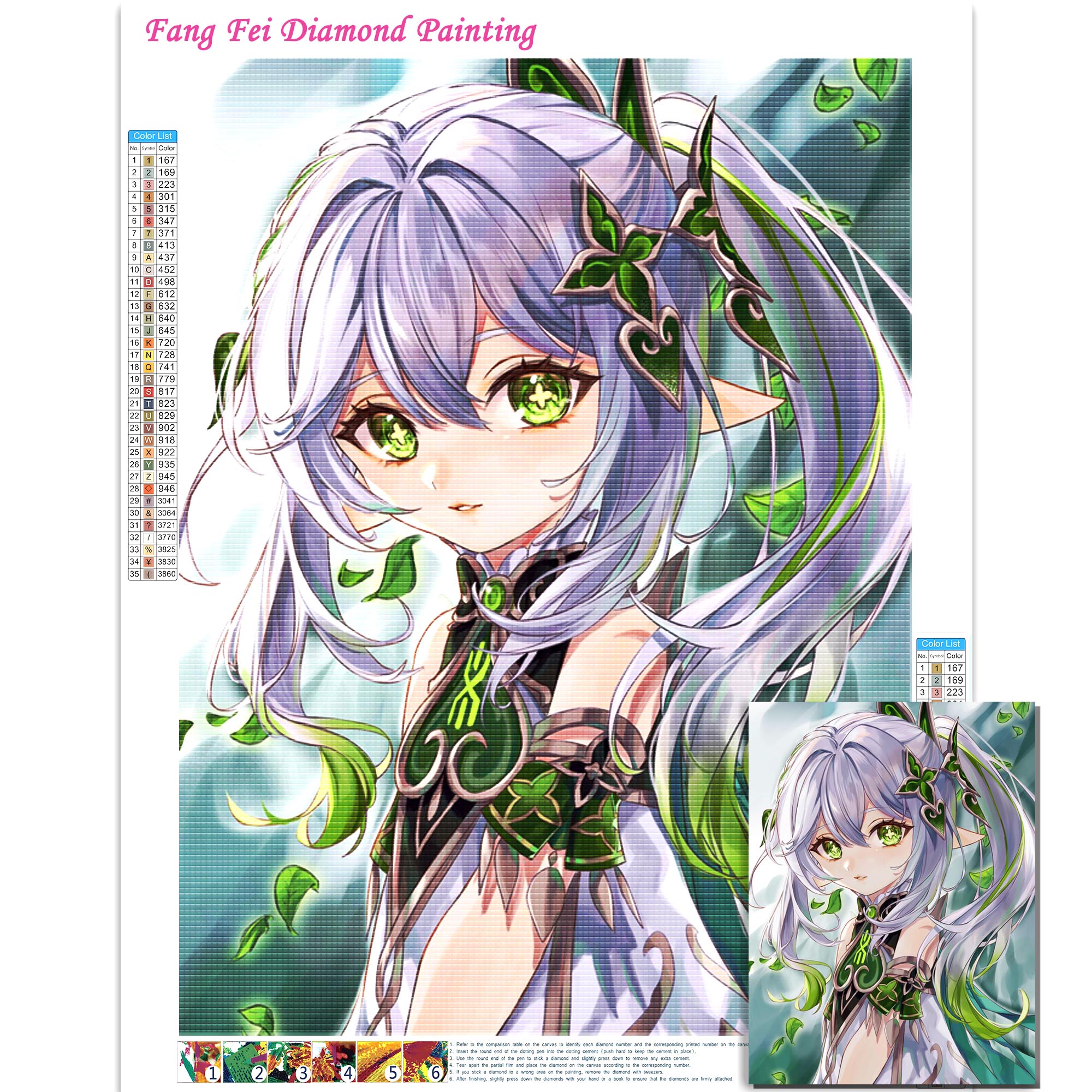 Anime Genshin Impact Full Dril - Resin Craft Genshin recensione e prezzo