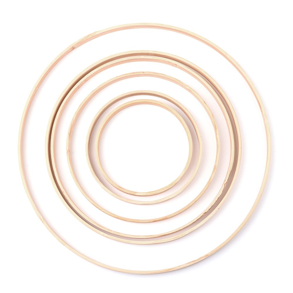 10Pcs 10/12/15/18/20/26cm Ring - Wood Ring Blank recensione e prezzo