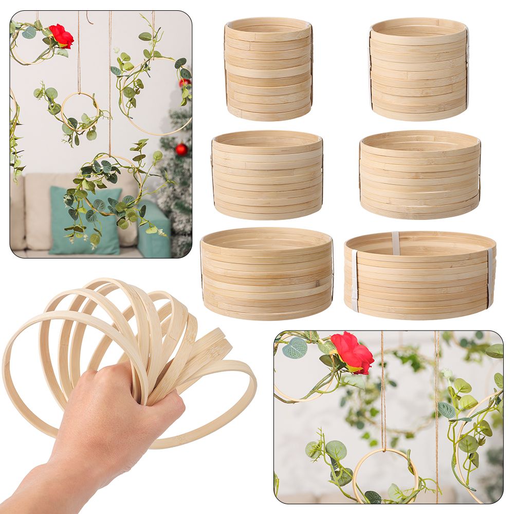10Pcs 10/12/15/18/20/26cm Ring - Wood Ring Blank recensione e prezzo