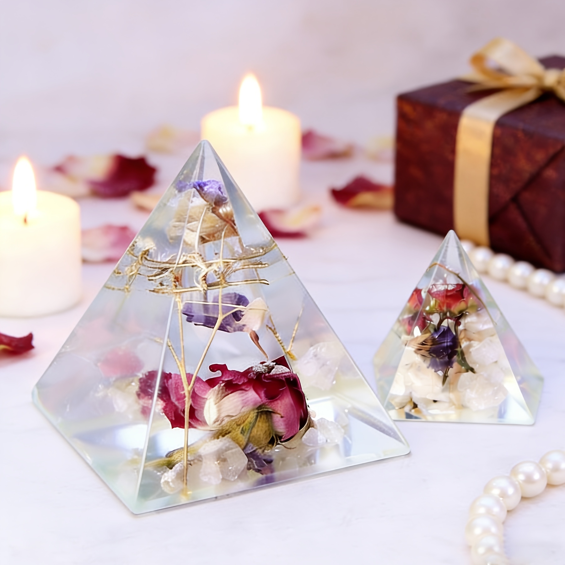 5pc- Pyramid resin molds of va - Resin Jewelry Kit recensione e prezzo