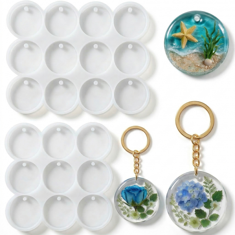 2 Resin keychain mold ，3.3cent - Resin Pigment Set recensione e prezzo
