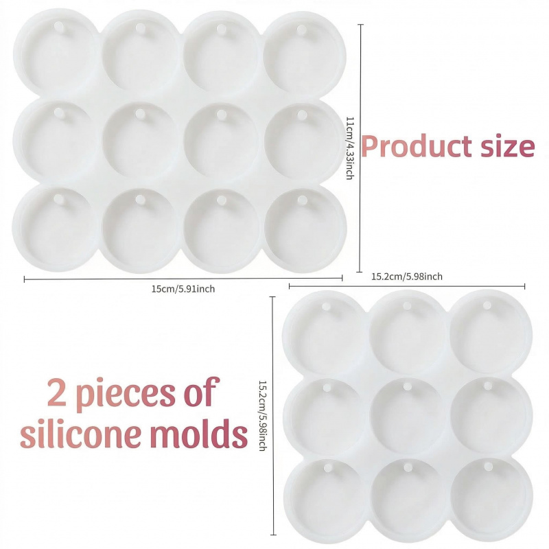 2 Resin keychain mold ，3.3cent - Resin Pigment Set recensione e prezzo