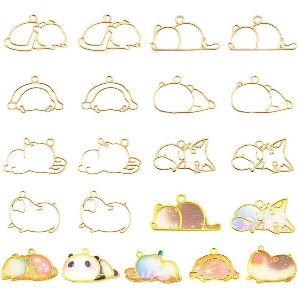 14pcs Hibernator Theme Open Be - Resin Jewelry Kit recensione e prezzo