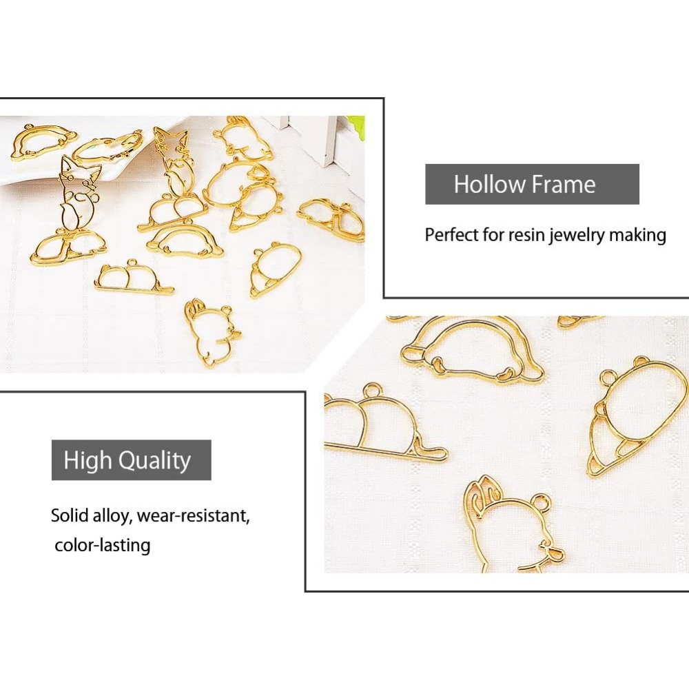 14pcs Hibernator Theme Open Be - Resin Jewelry Kit recensione e prezzo