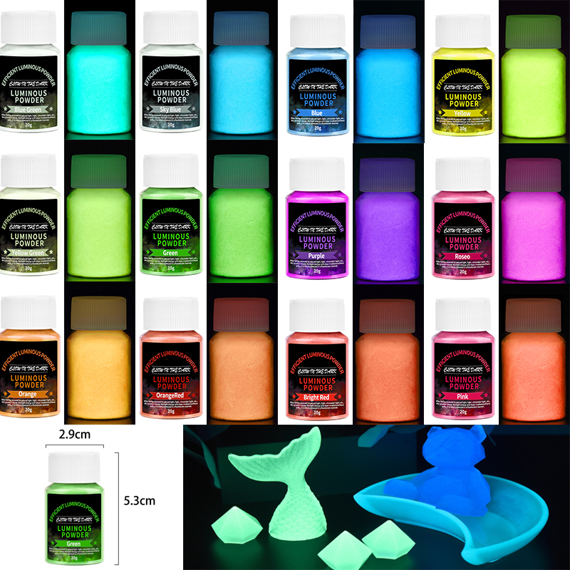 20g Long Lasting Bright Lumino - Resin Pigment Set recensione e prezzo