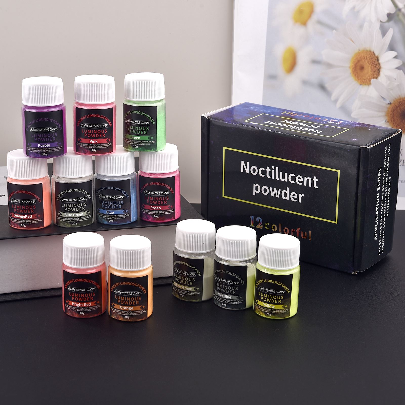20g Long Lasting Bright Lumino - Resin Pigment Set recensione e prezzo
