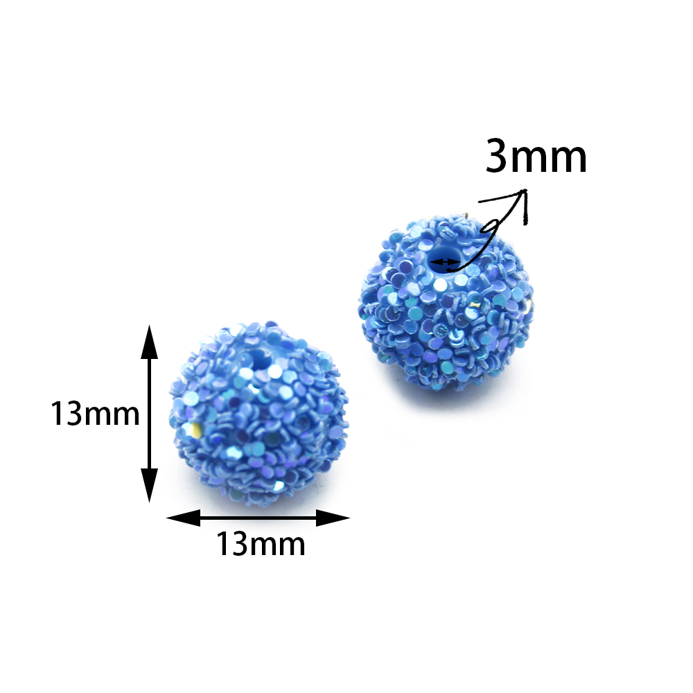 5pcs/pack Glitter Resin Beads, - Resin Glitter Pack recensione e prezzo
