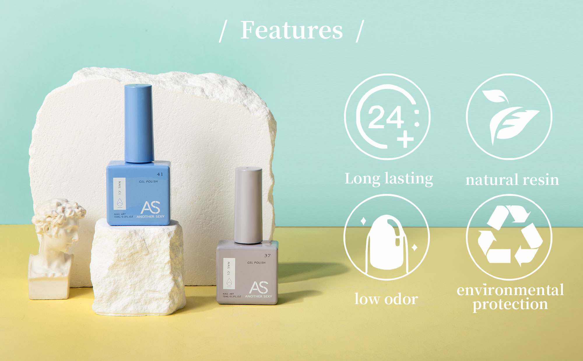 AS 15ml Gel Nail Polish Not Se - Resin Glitter Pack recensione e prezzo