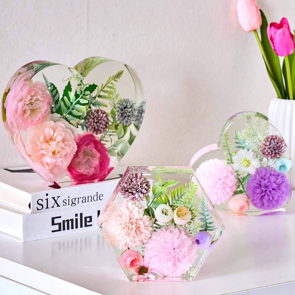 Large Love Silicone Mold DIY H - Flower Preservation Resin recensione e prezzo