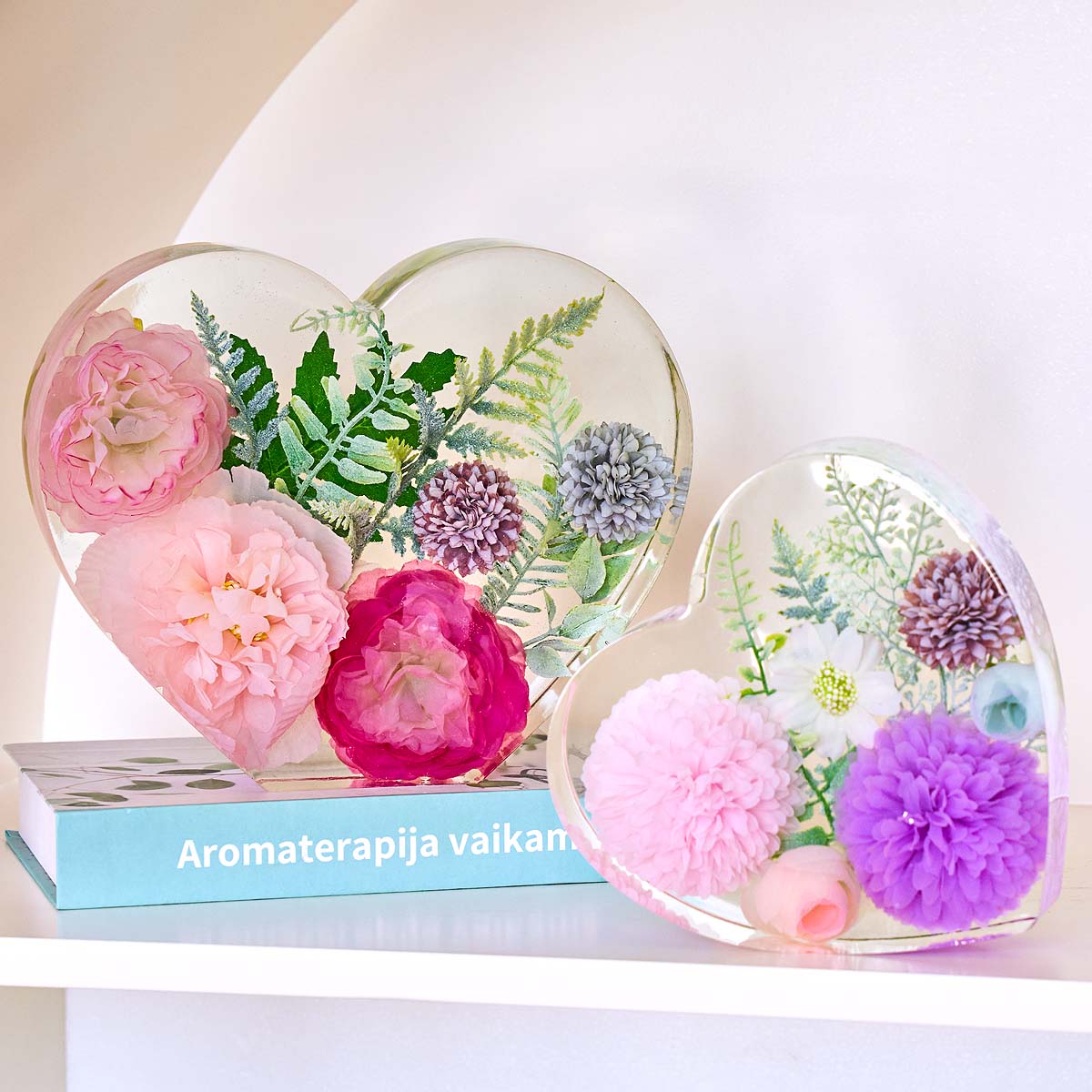 Large Love Silicone Mold DIY H - Flower Preservation Resin recensione e prezzo