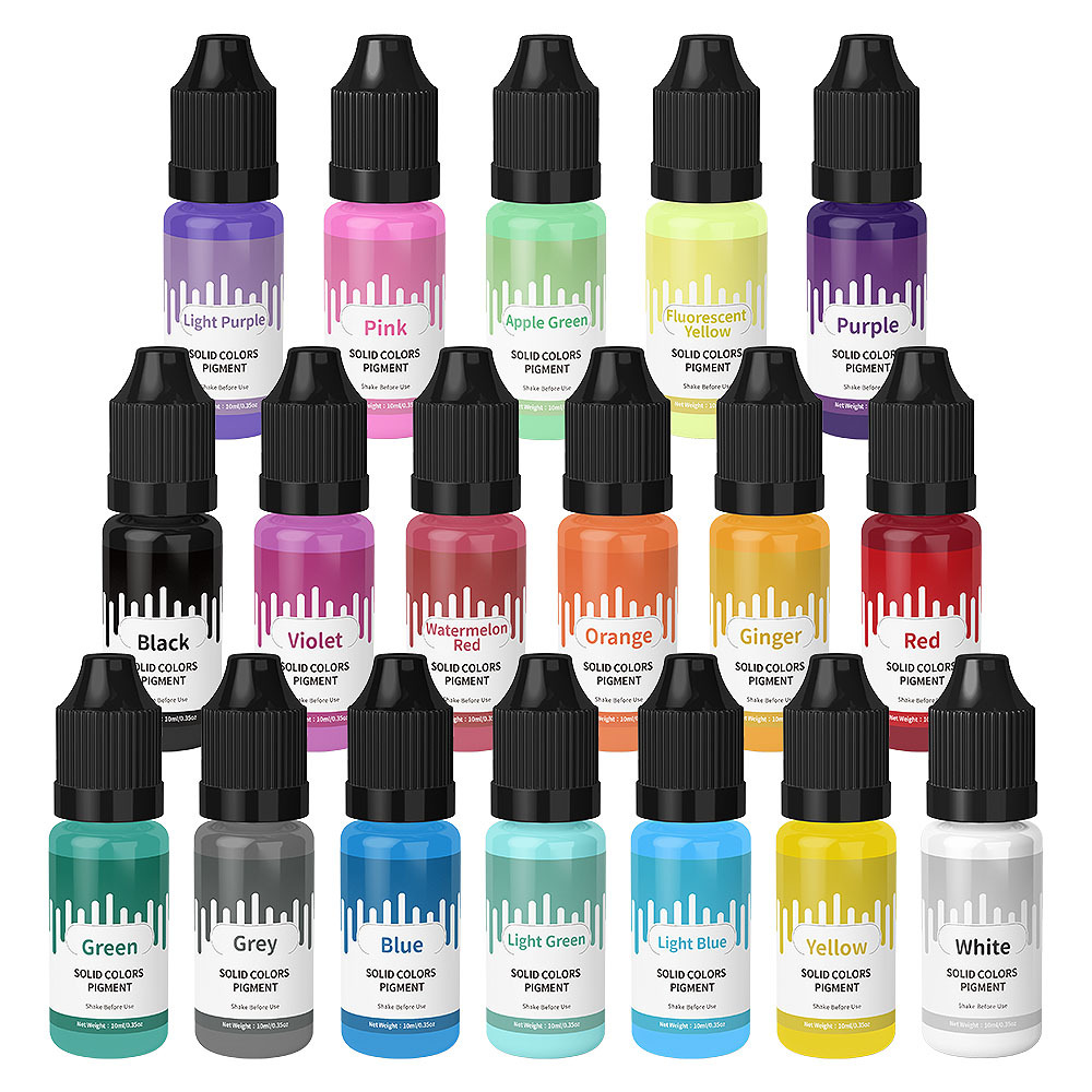 18Colors 10ml Macaron Solid Pa - Resin Pigment Set recensione e prezzo