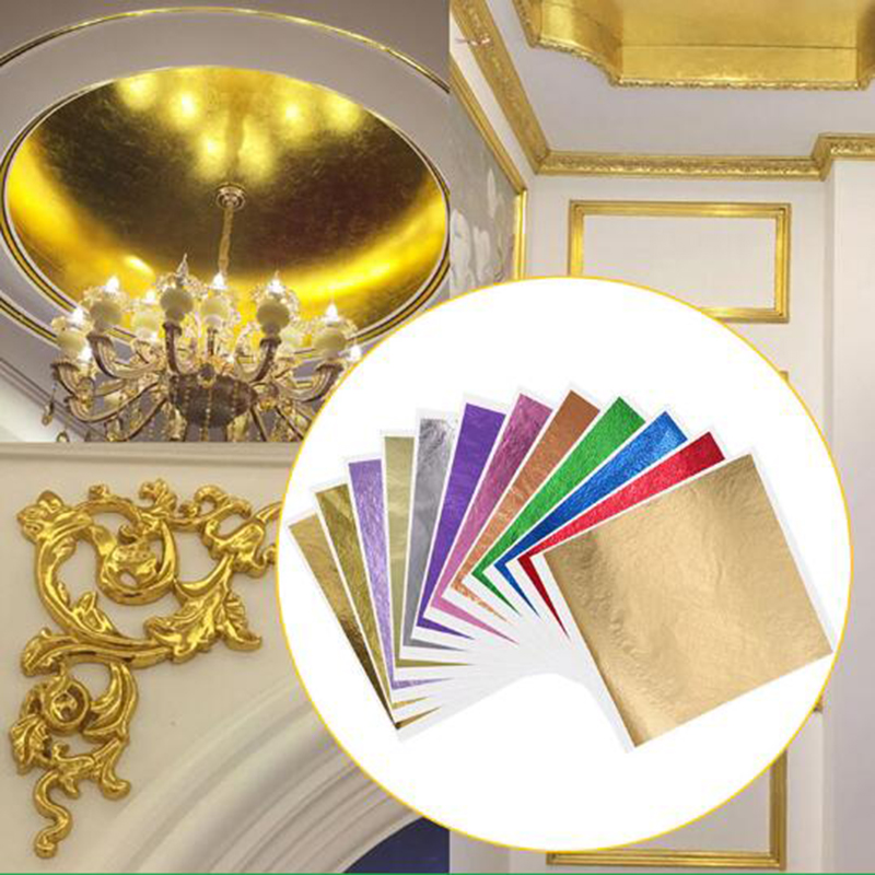 1000pcs/pack 13cm Leaf Sheets  - Gold Foil Flakes recensione e prezzo