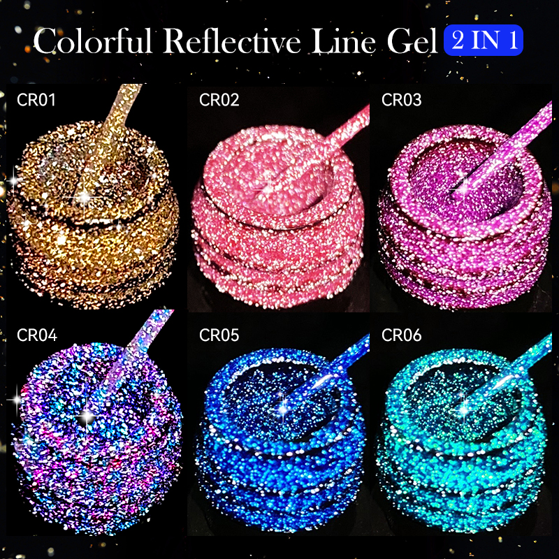 LILYCUTE 6Pcs/Set 5ml Reflecti - Resin Glitter Pack recensione e prezzo