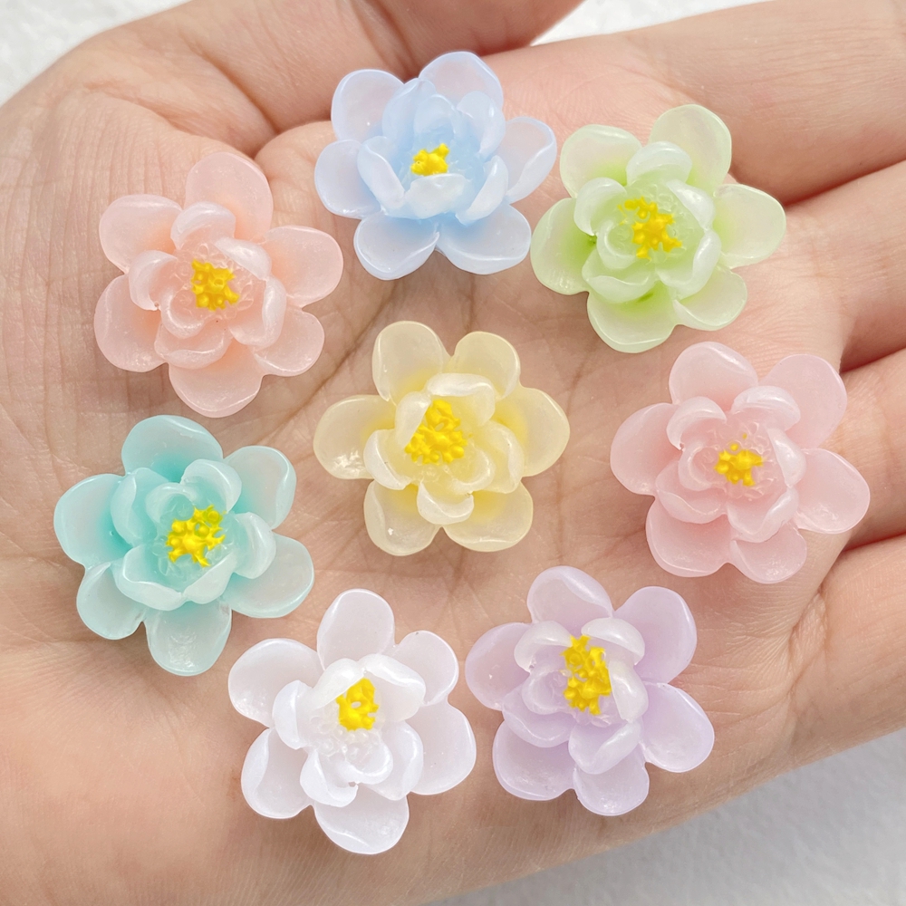 10Pcs New Cute Cartoon Flower  - Flower Preservation Resin recensione e prezzo