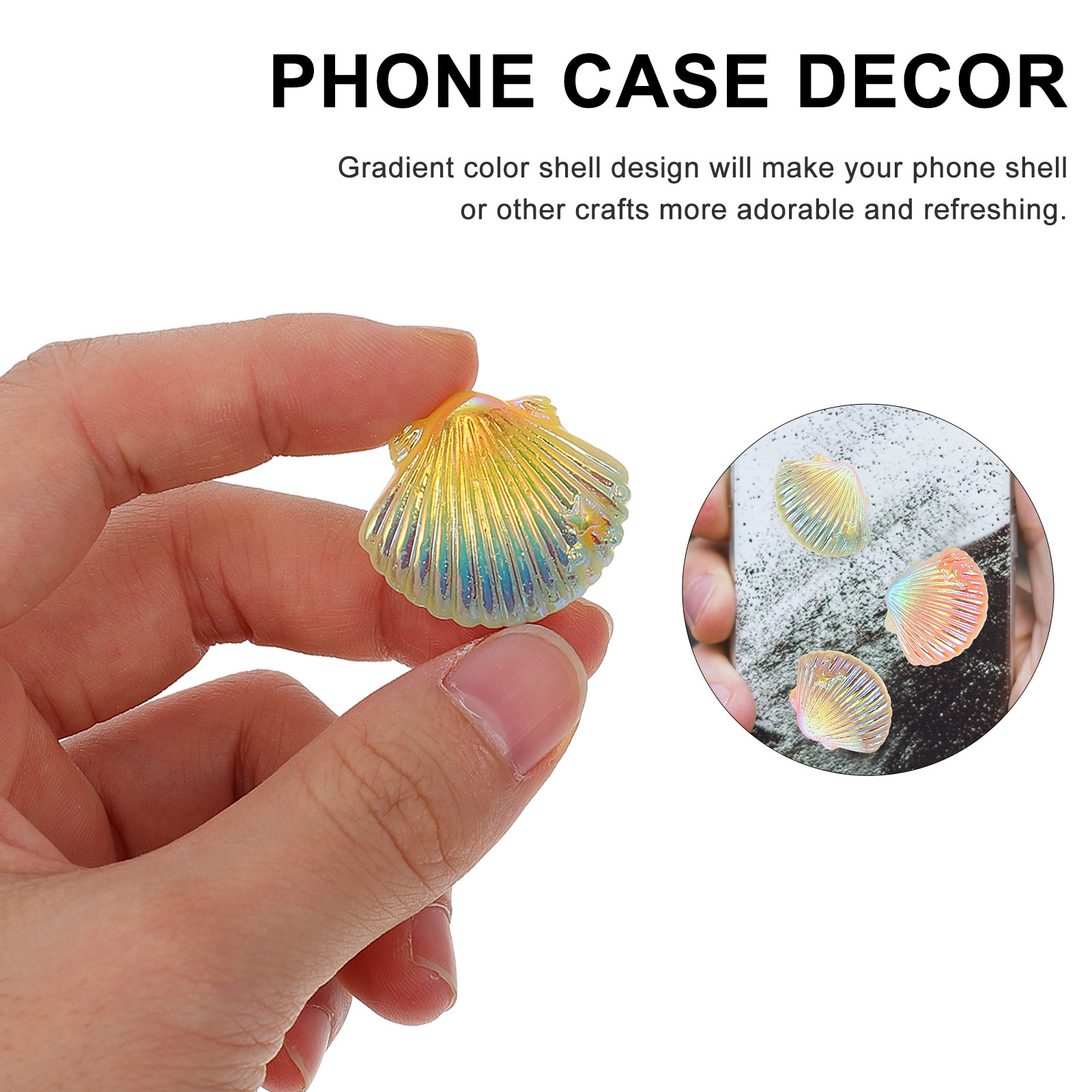 20Pcs Shell Charms for DIY Pho - Resin Crafts Diy recensione e prezzo
