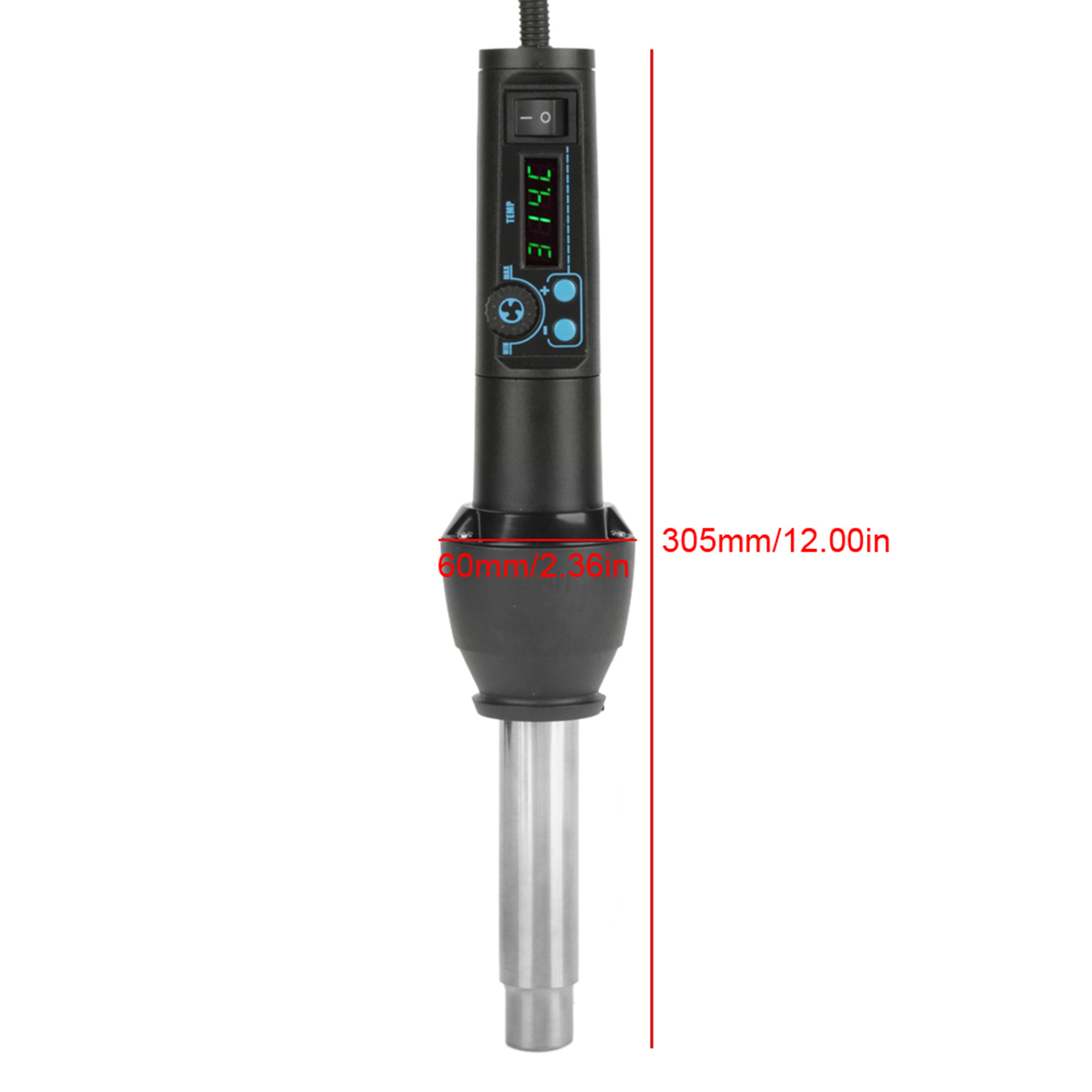 8858‑I / 650W LED Digital Disp - Heat Gun Small recensione e prezzo