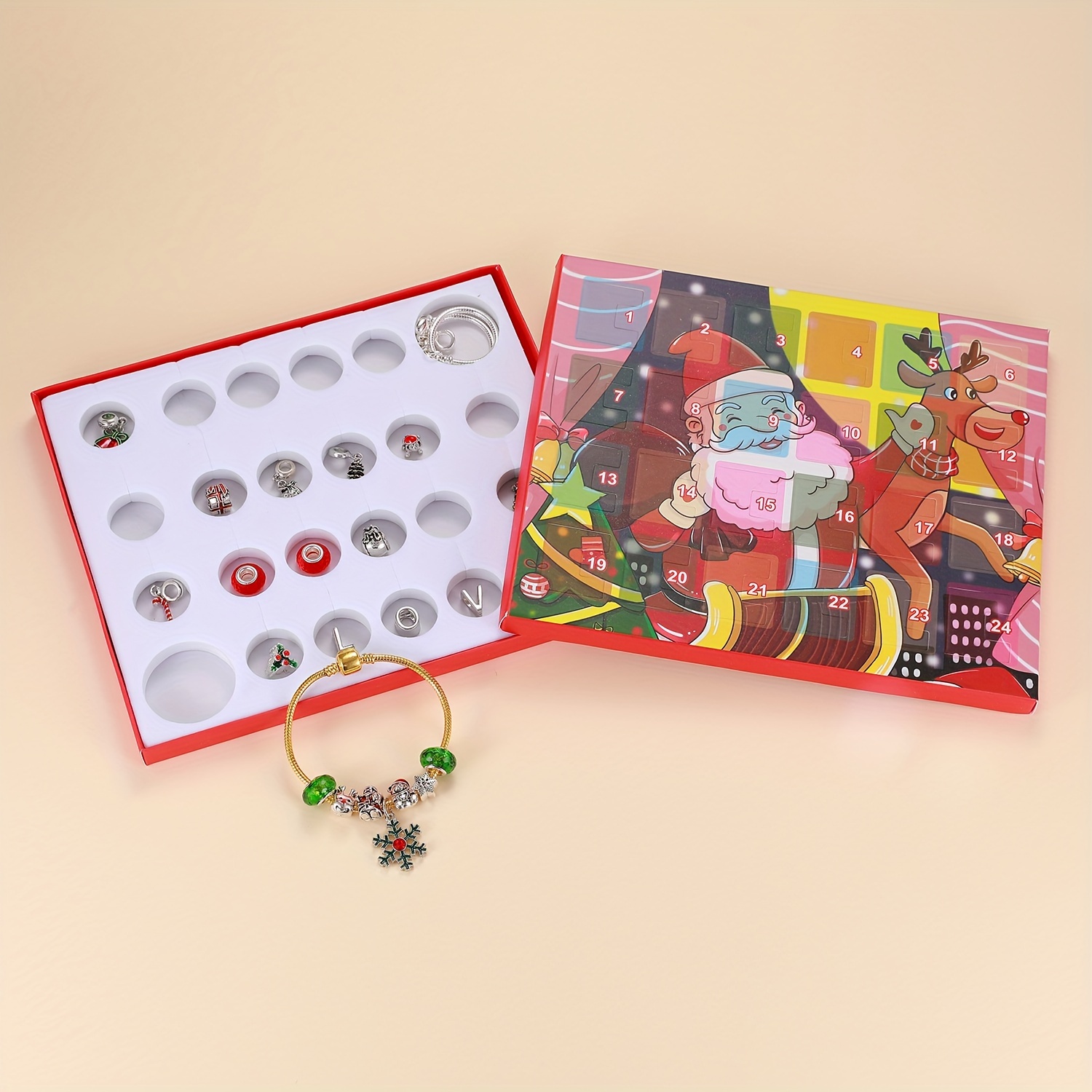 Snowman Christmas Advent Calen - Resin Jewelry Kit recensione e prezzo