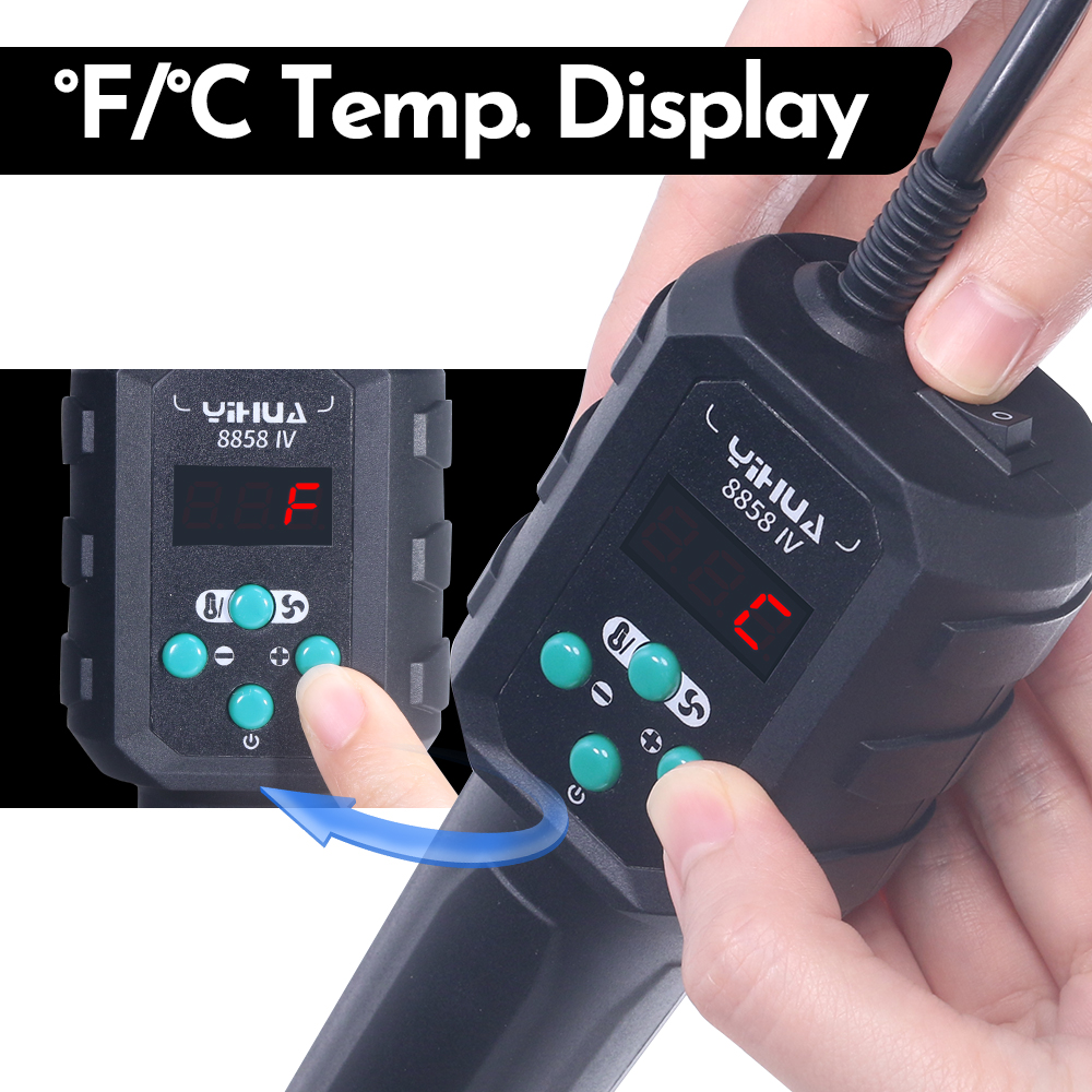 YIHUA Hot Air Gun Temperature  - Heat Gun Small recensione e prezzo