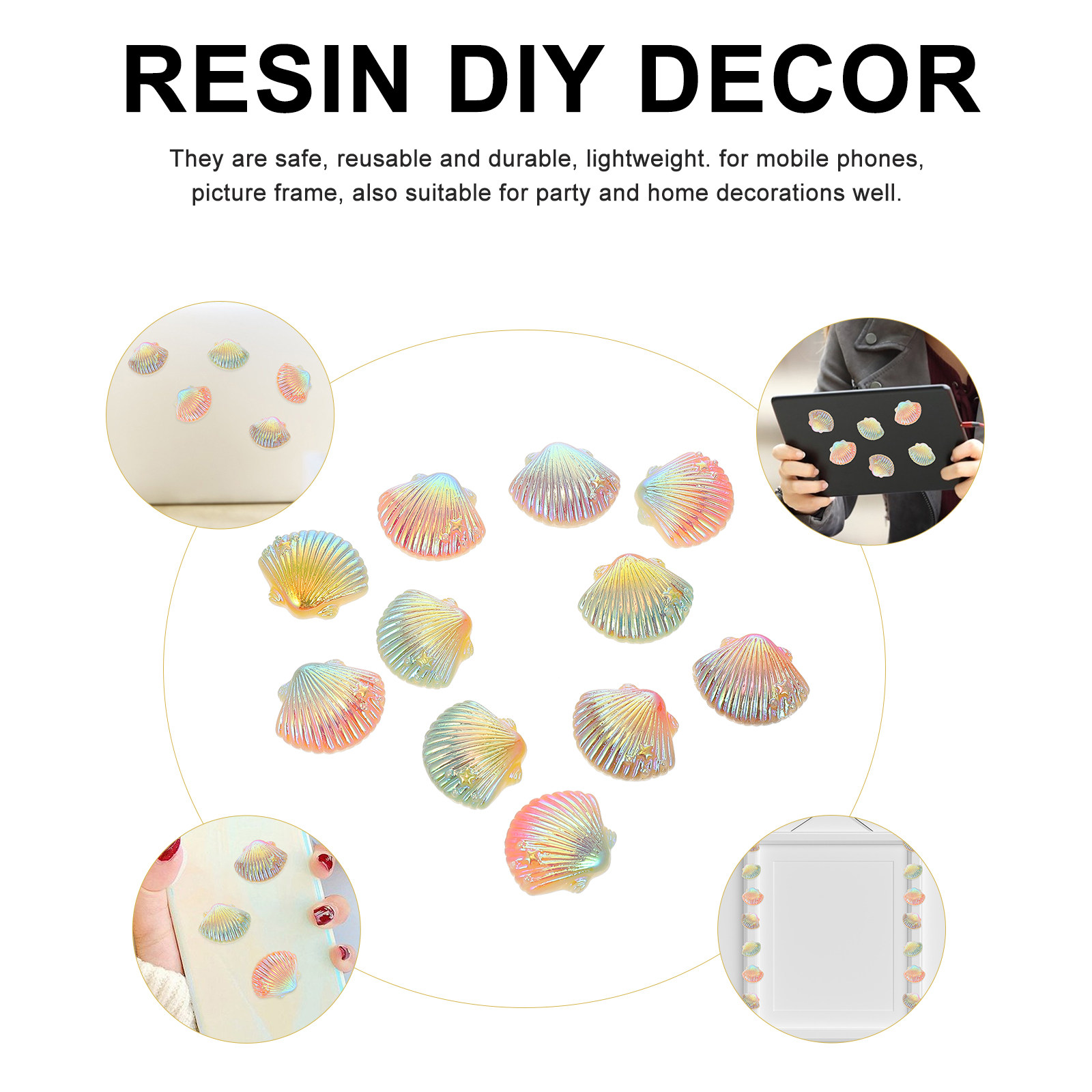 20Pcs Safe Odorless DIY Phone  - Resin Crafts Diy recensione e prezzo