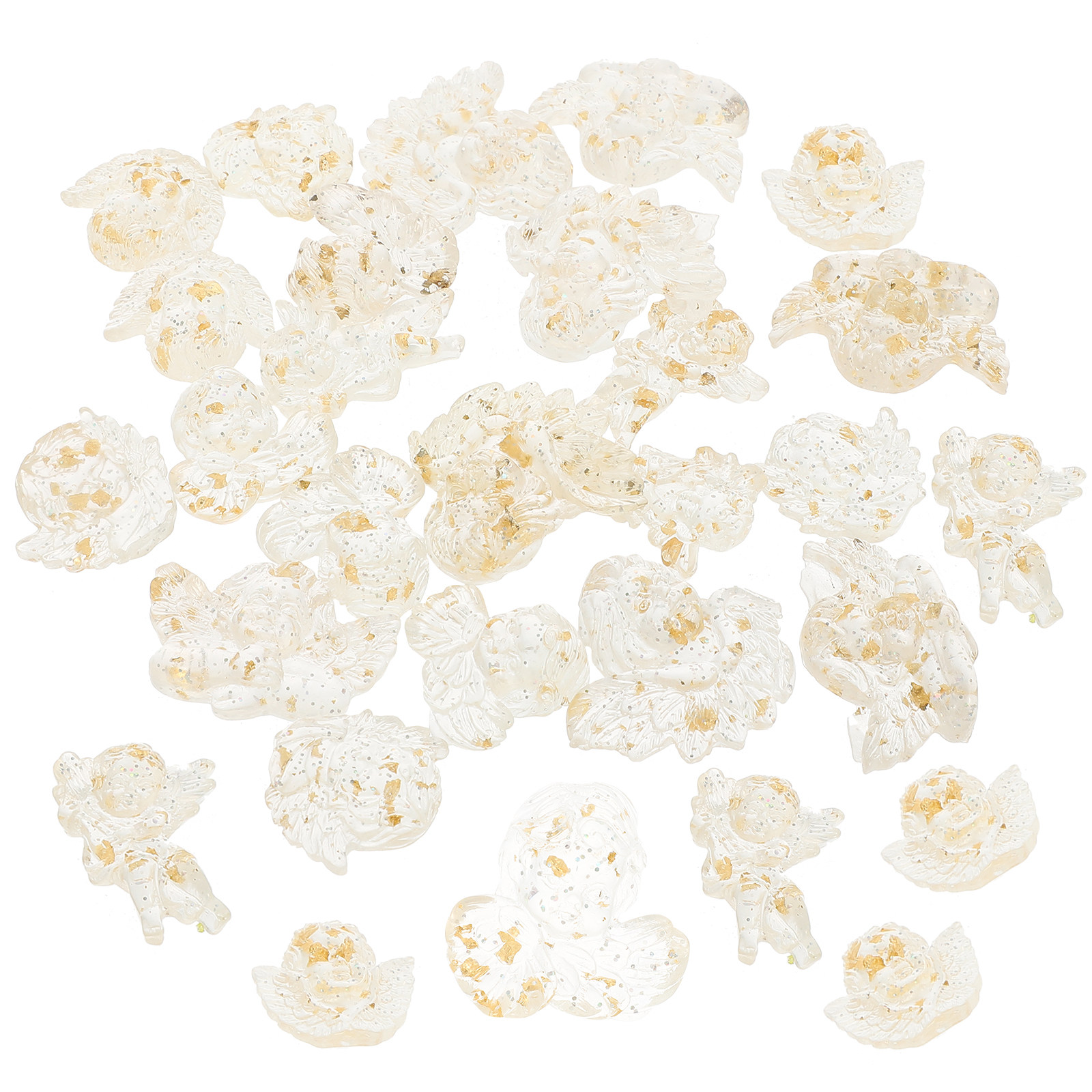 24Pcs Resin Flatback Angel Orn - Resin Crafts Diy recensione e prezzo