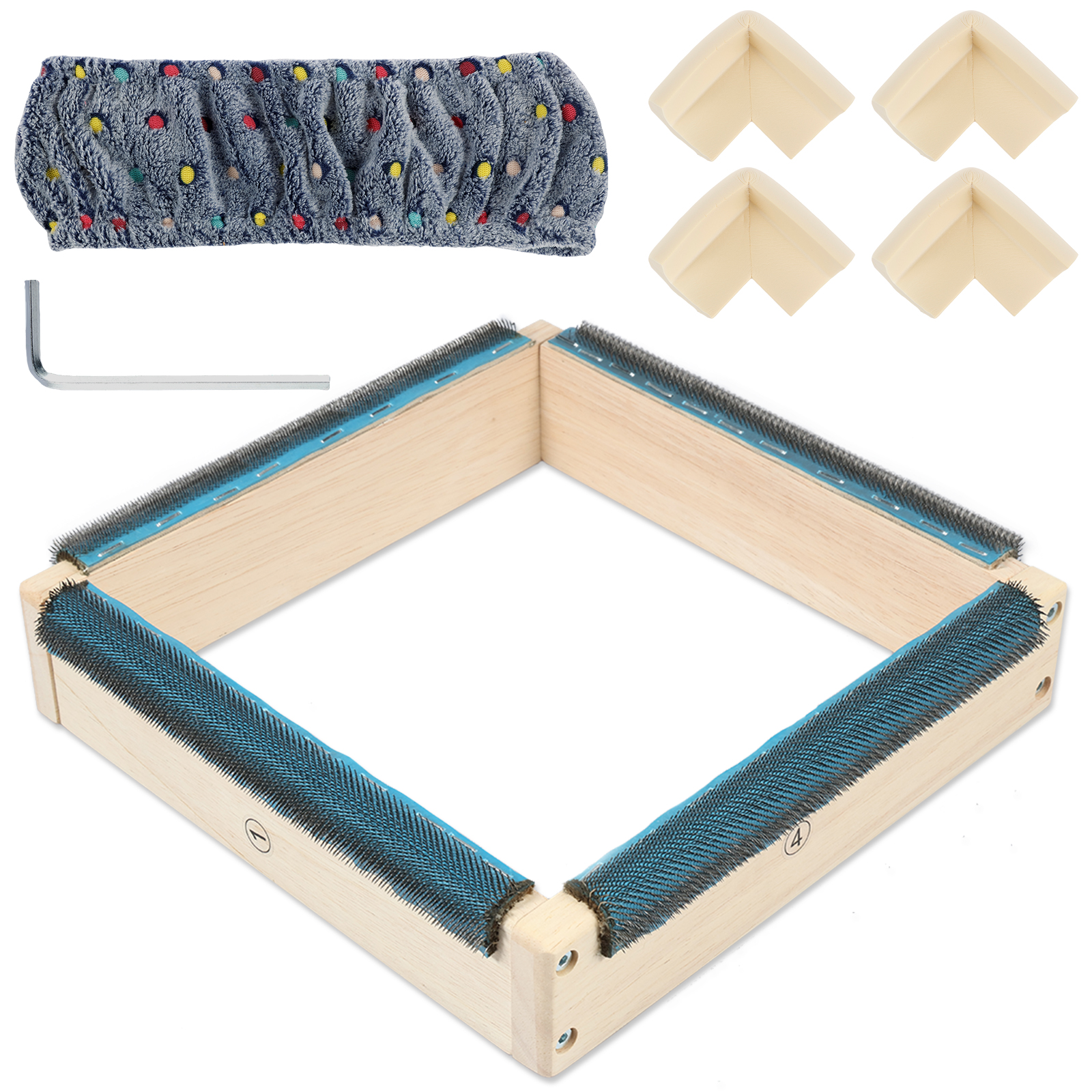 Punch Needle Frame Square Embr - Wood Ring Blank recensione e prezzo