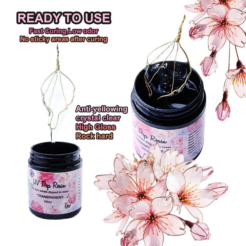 100ml UV DIP Resin Glue For Wi - Flower Preservation Resin recensione e prezzo