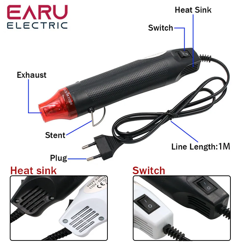 300W Mini Hot Air Gun Handheld - Heat Gun Small recensione e prezzo