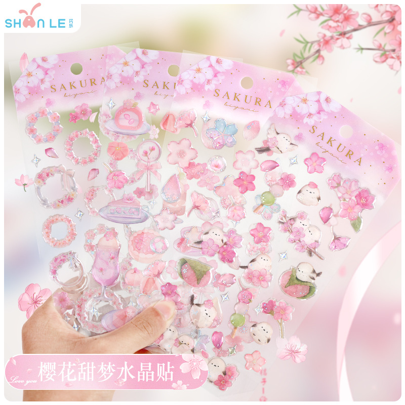 Japanese Style Sakura Crystal  - Resin Crafts Diy recensione e prezzo