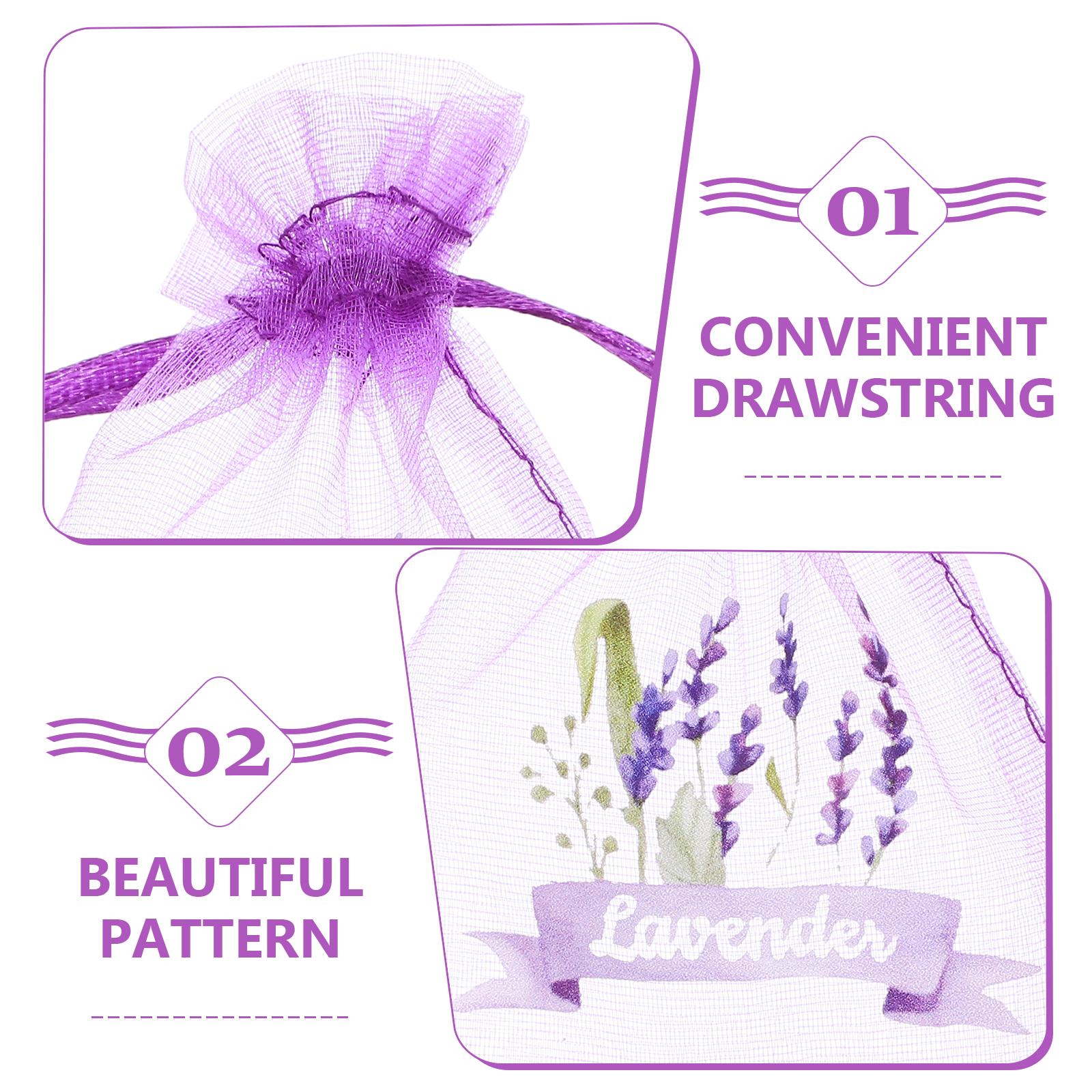 20 Pcs Empty Lavender Sachets  - Dried Flower Bulk recensione e prezzo