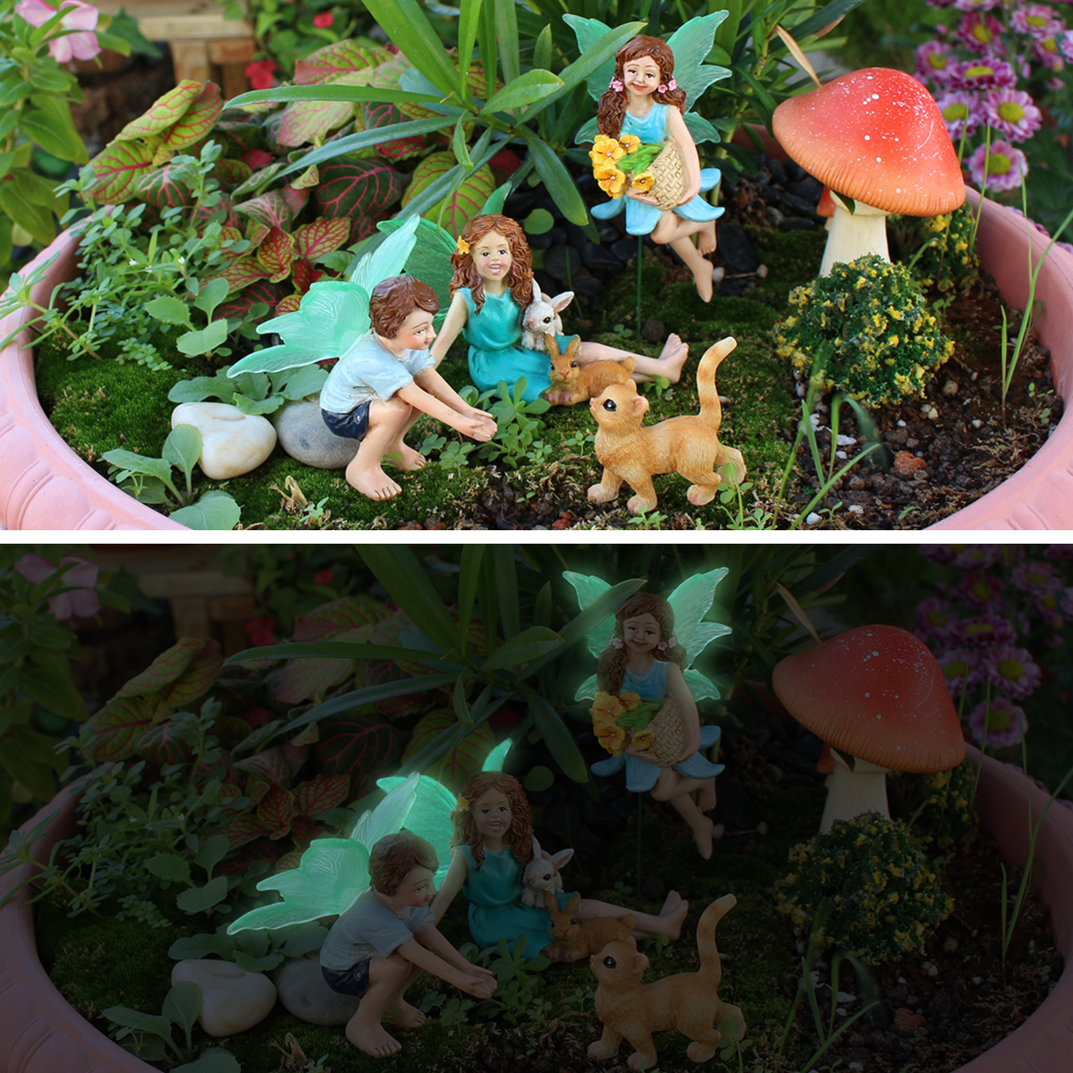 4pc Flower Fairy and Animal Pa - Resin Craft Supplies recensione e prezzo