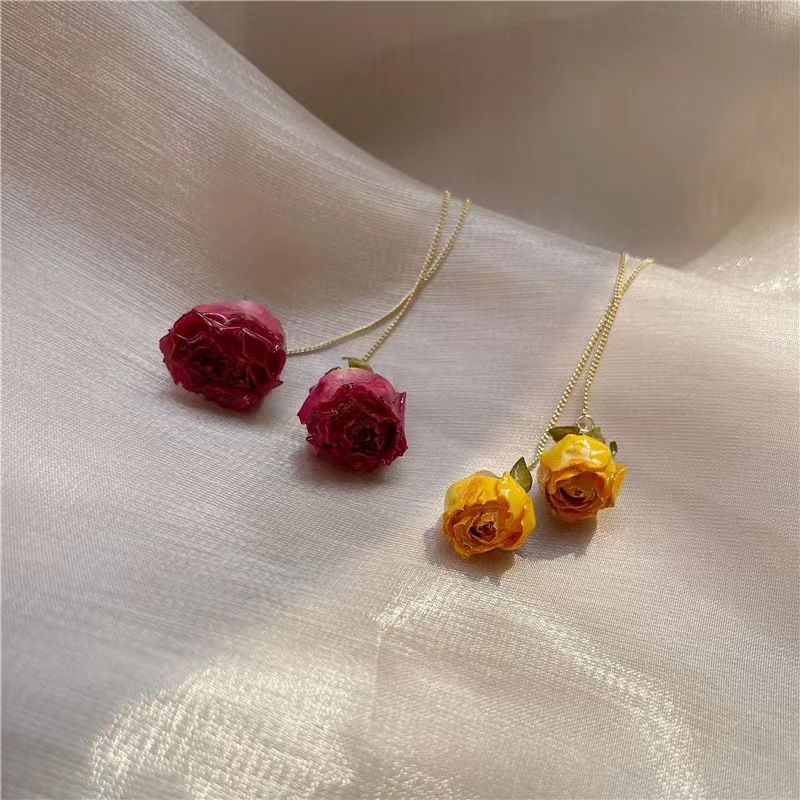 5pcs Drip Glue Roses Dried Flo - Dried Flower Bulk recensione e prezzo