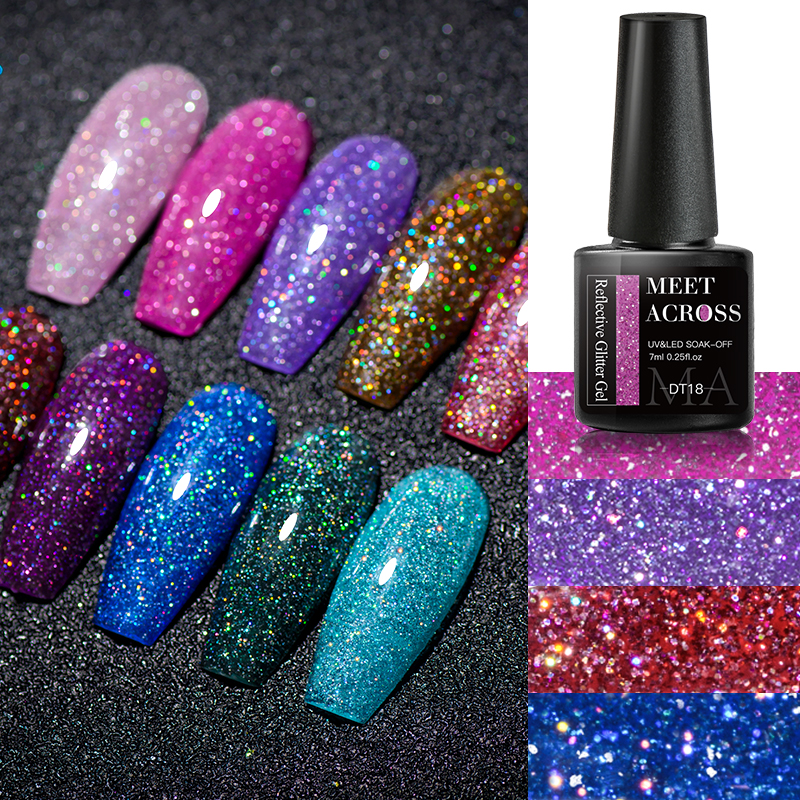 6Pcs Glitter Nail Gel Polish S - Resin Glitter Pack recensione e prezzo