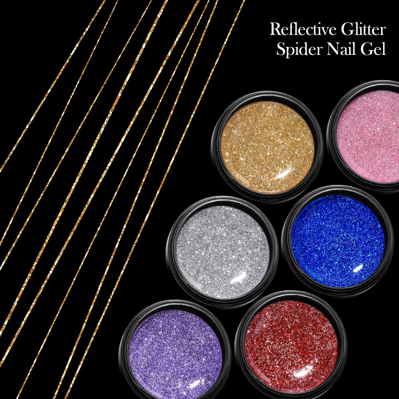 6Pcs/Set Reflective Glitter Sp - Resin Glitter Pack recensione e prezzo