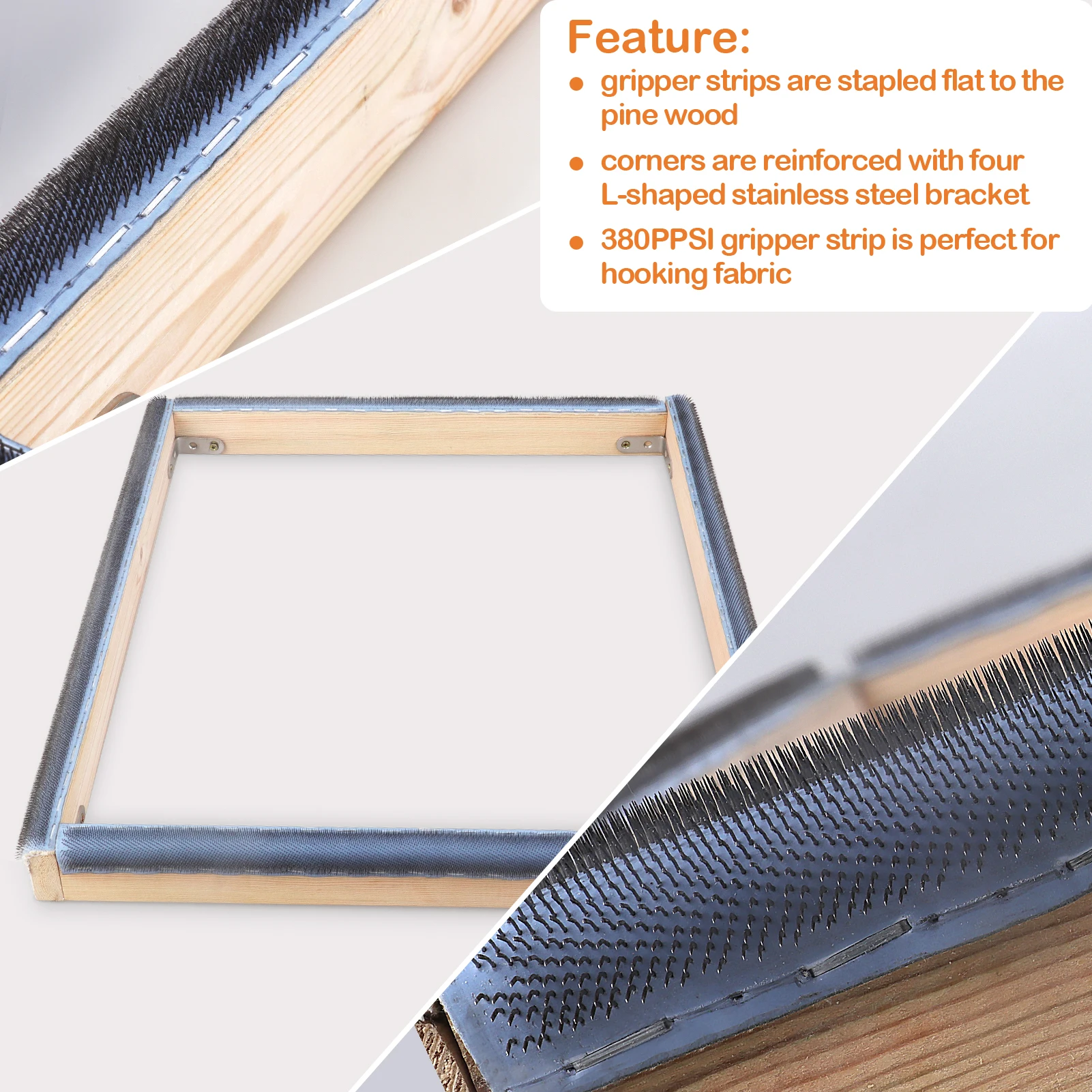 Punch Needle Frame Square Embr - Wood Ring Blank recensione e prezzo