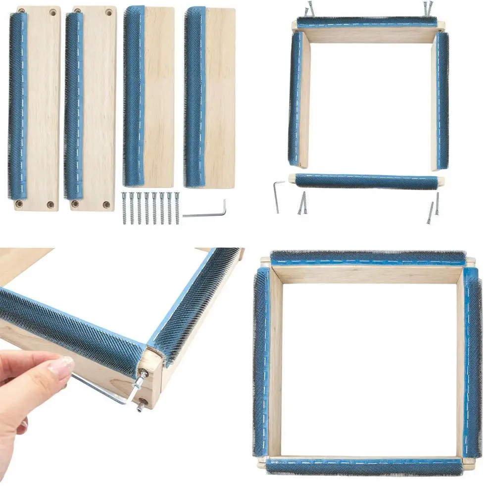 Punch Needle Frame Square Embr - Wood Ring Blank recensione e prezzo