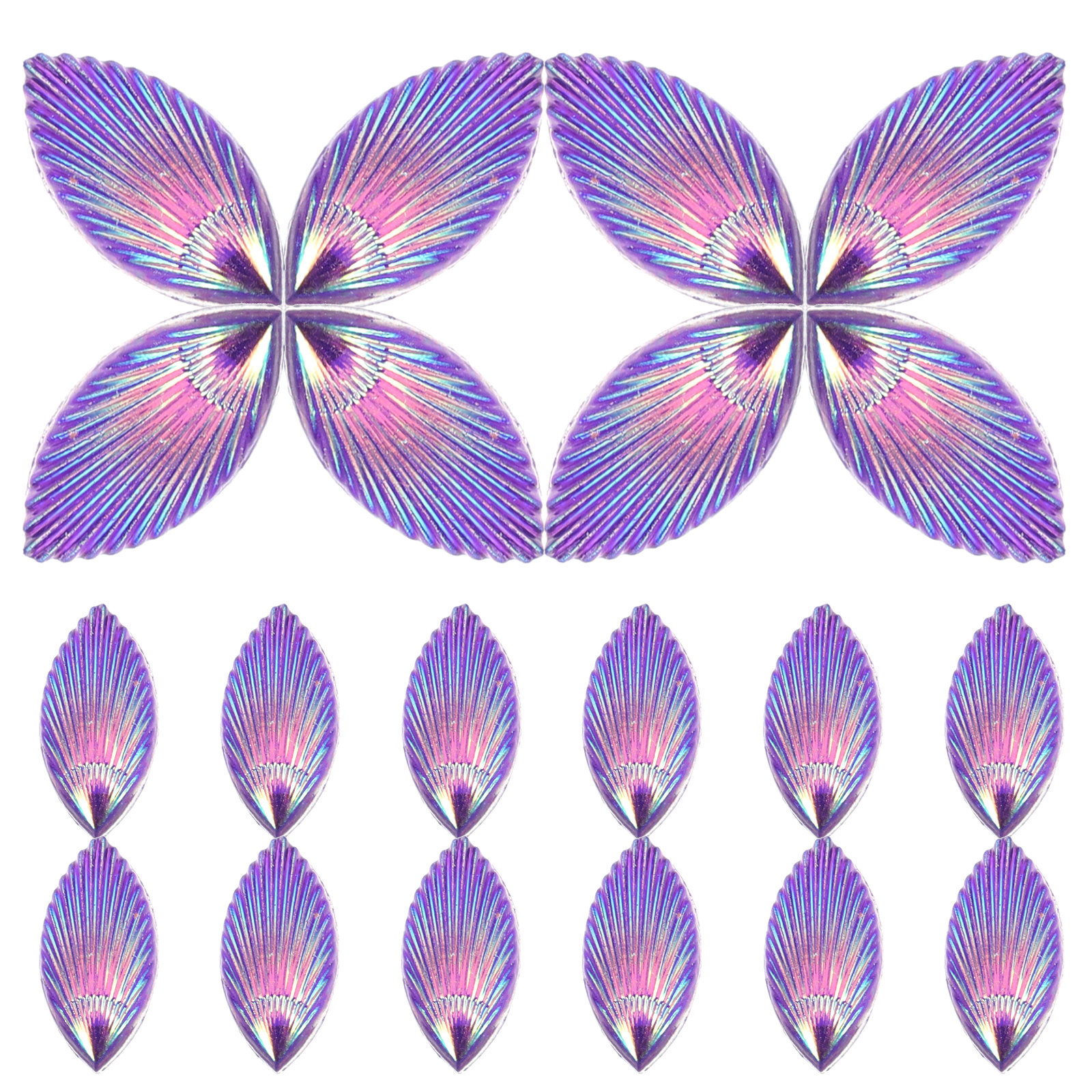 20Pcs Resin Shell Charms Shiny - Resin Crafts Diy recensione e prezzo