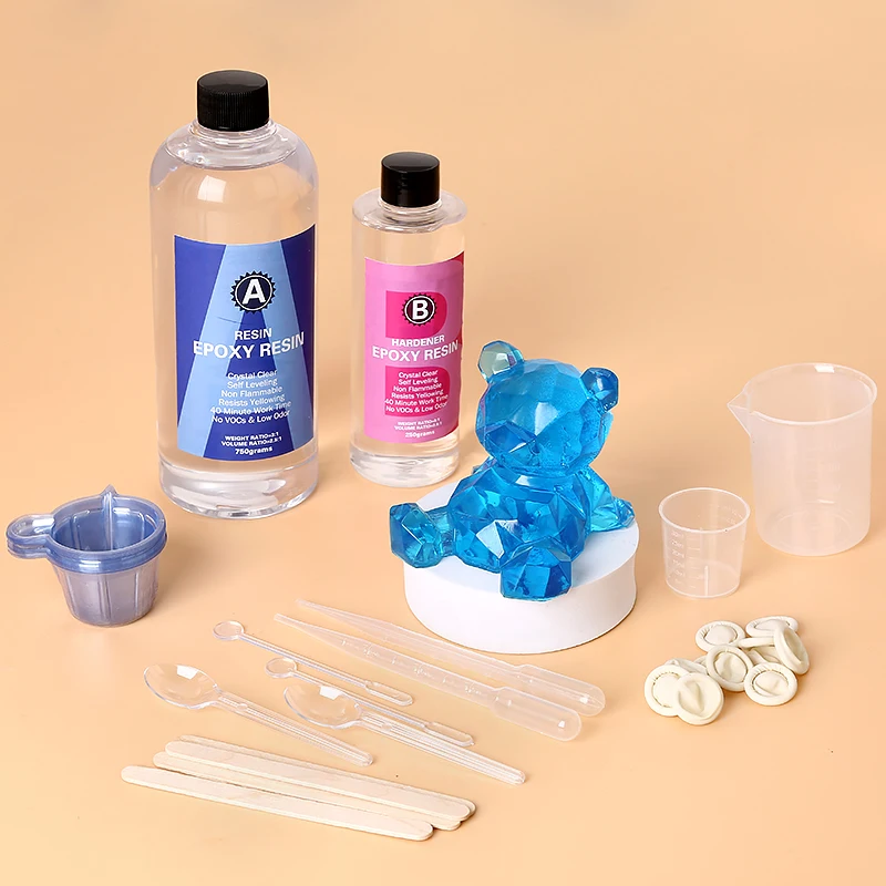 Epoxy Resin Kit Crystal Clear  - Mixing Cup Silicone recensione e prezzo