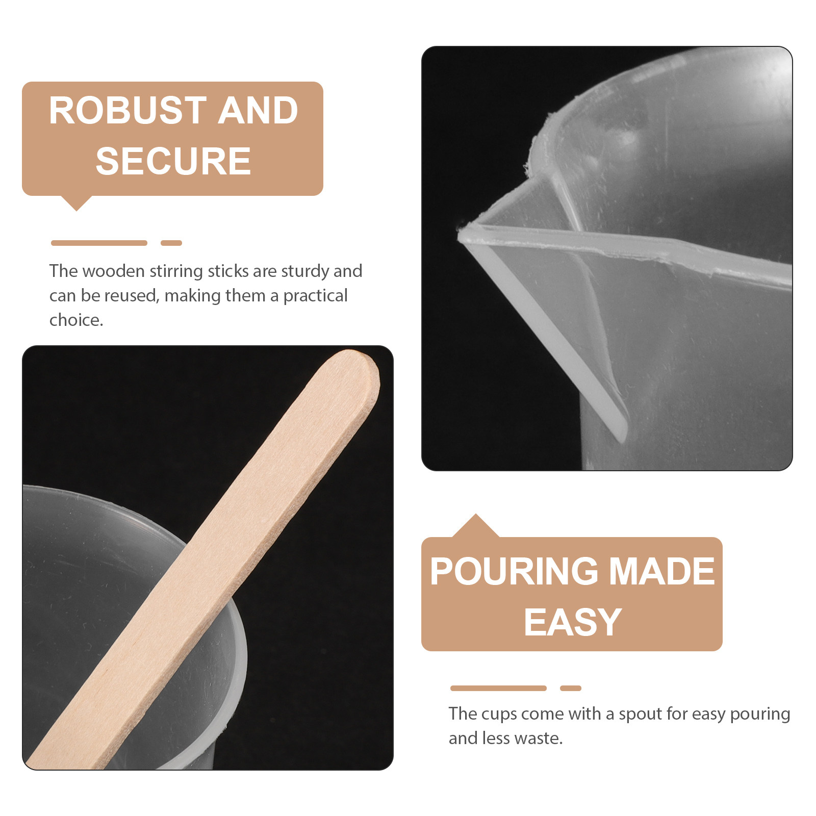 1Set Epoxy Resin Mixing Cup Se - Mixing Cup Silicone recensione e prezzo