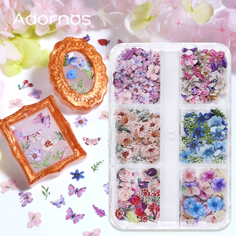 180pcs/box Wood Pulp Flowers C - Flower Preservation Resin recensione e prezzo