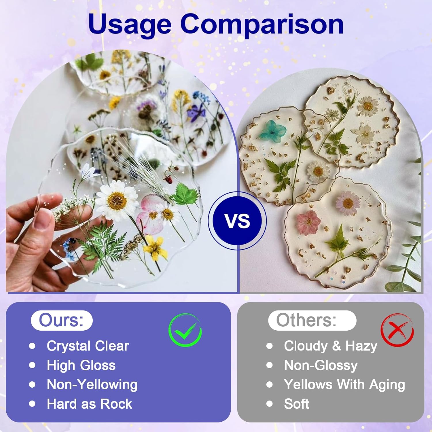Clear Epoxy Resin AB Glue Hard - Resin Jewelry Kit recensione e prezzo
