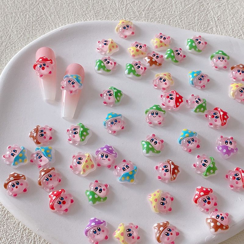 2/10/20pcs Kirby Nail Charms 3 - Crafting Resin recensione e prezzo