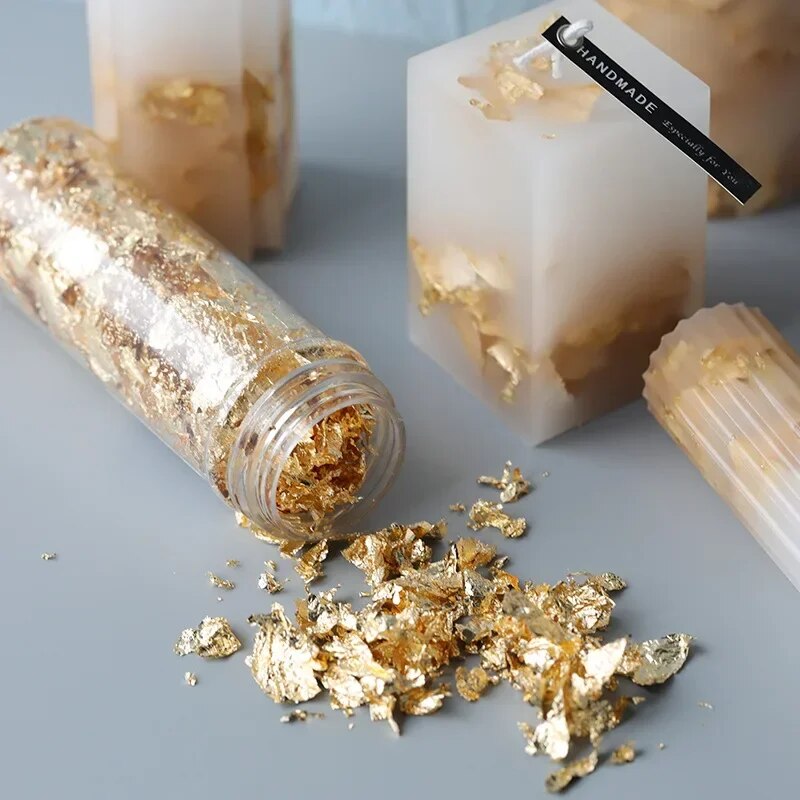 2g/1g Metallic Foil Flakes Gol - Gold Foil Flakes recensione e prezzo