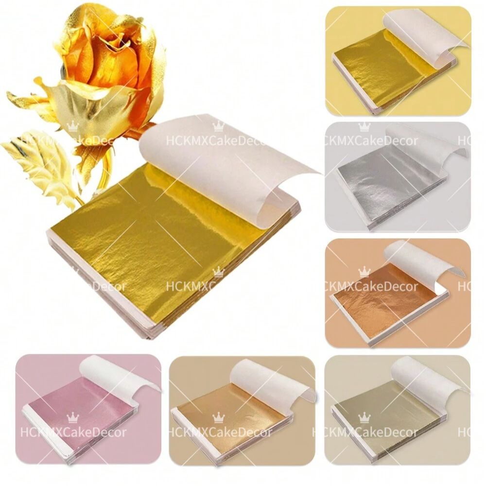 100pcs Imitation Gold Foil She - Gold Foil Flakes recensione e prezzo