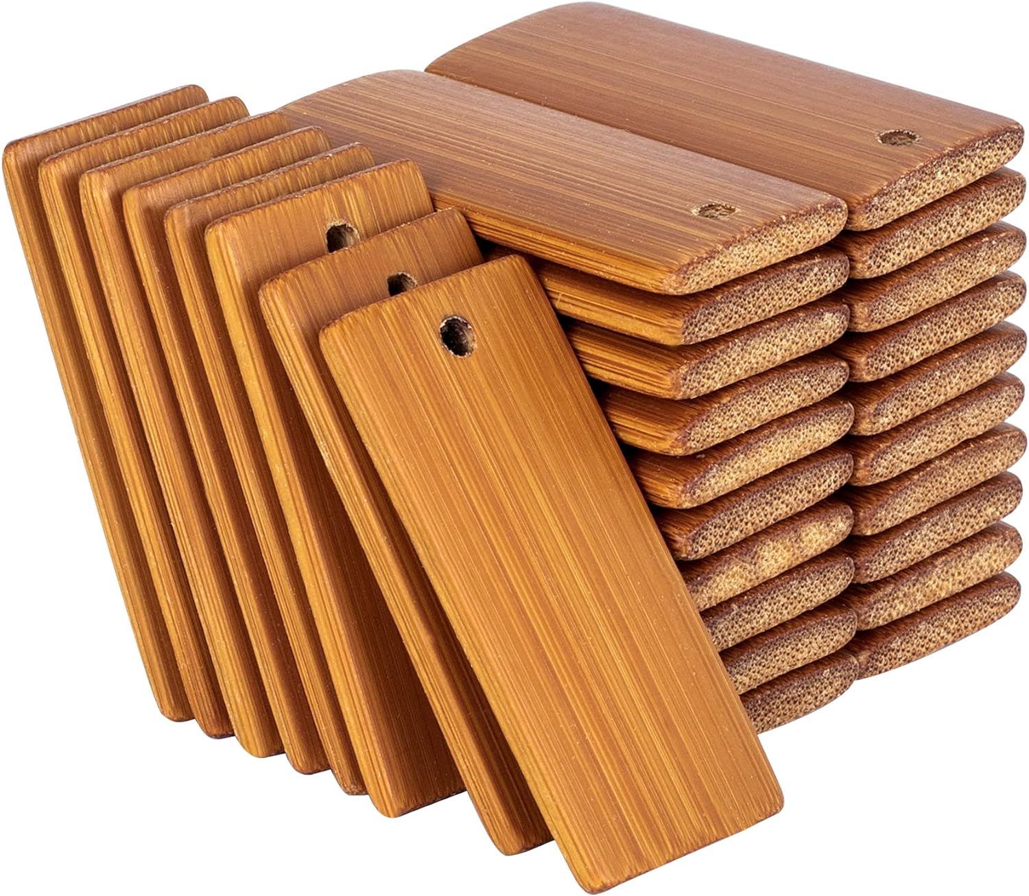 50Pcs Natural Wood Blanks 45x2 - Wood Ring Blank recensione e prezzo