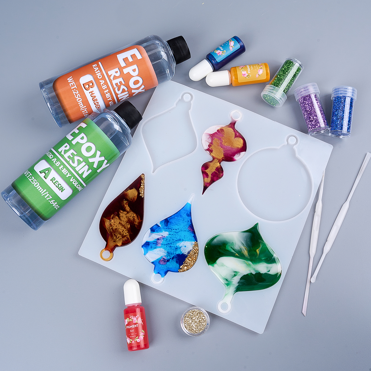1:1 AB Resin Epoxy Glue Kit Hi - Resin Jewelry Kit recensione e prezzo
